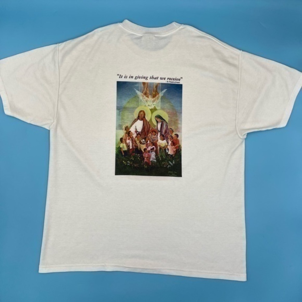 Y2K 2001 Children Of God Graphic T-Shirt